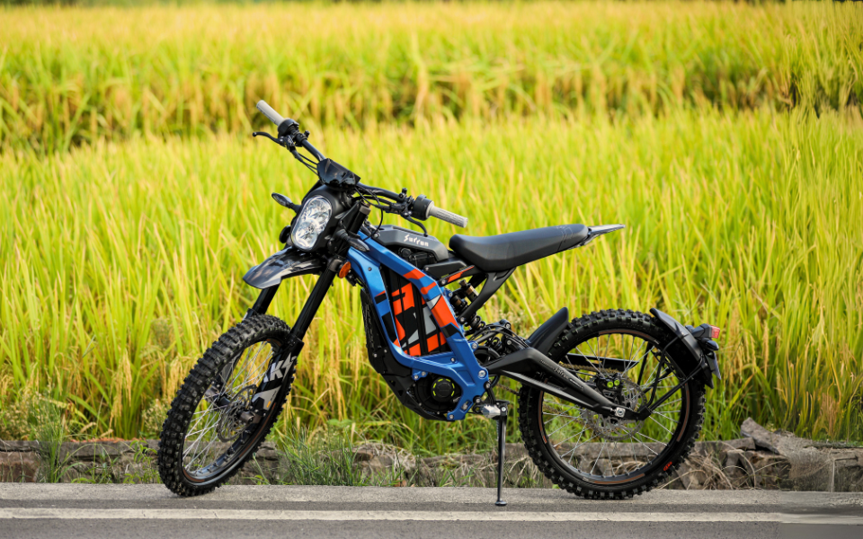 Electric bikes riding through lush New Zealand landscapes, symbolizing sustainable transportation and eco-friendly mobility.