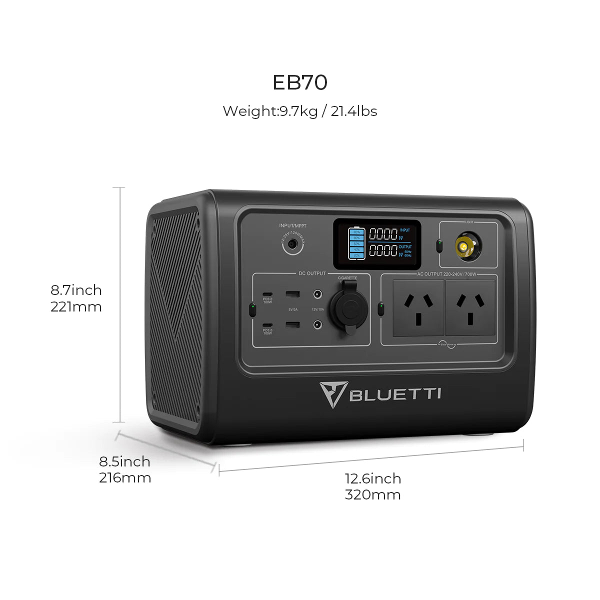 Bluetti Portable Power Station EB70