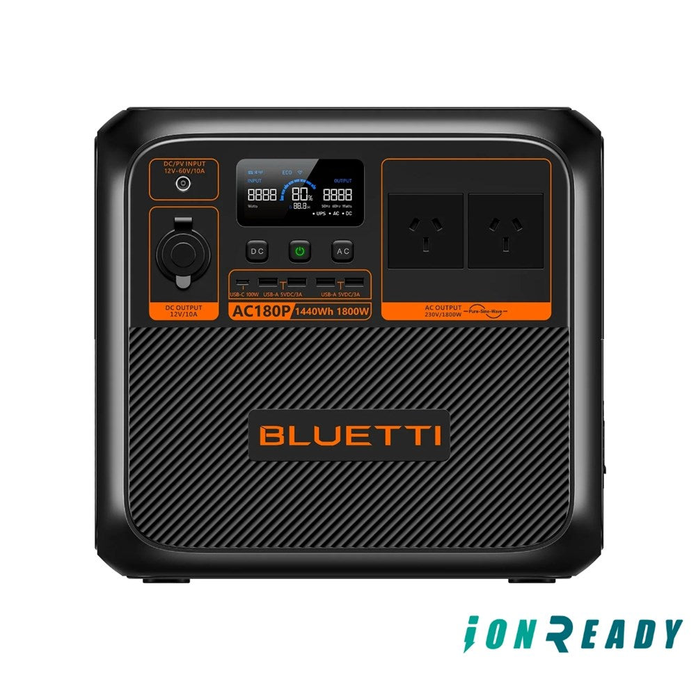 BLUETTI AC180P Portable Power Station | 1800W 1440Wh