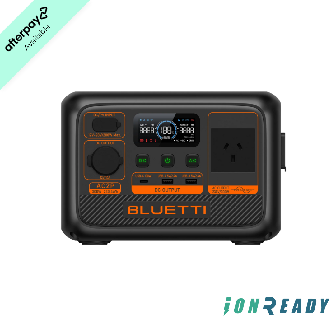 BLUETTI AC2P Portable Power Station | 300W 230.4Wh