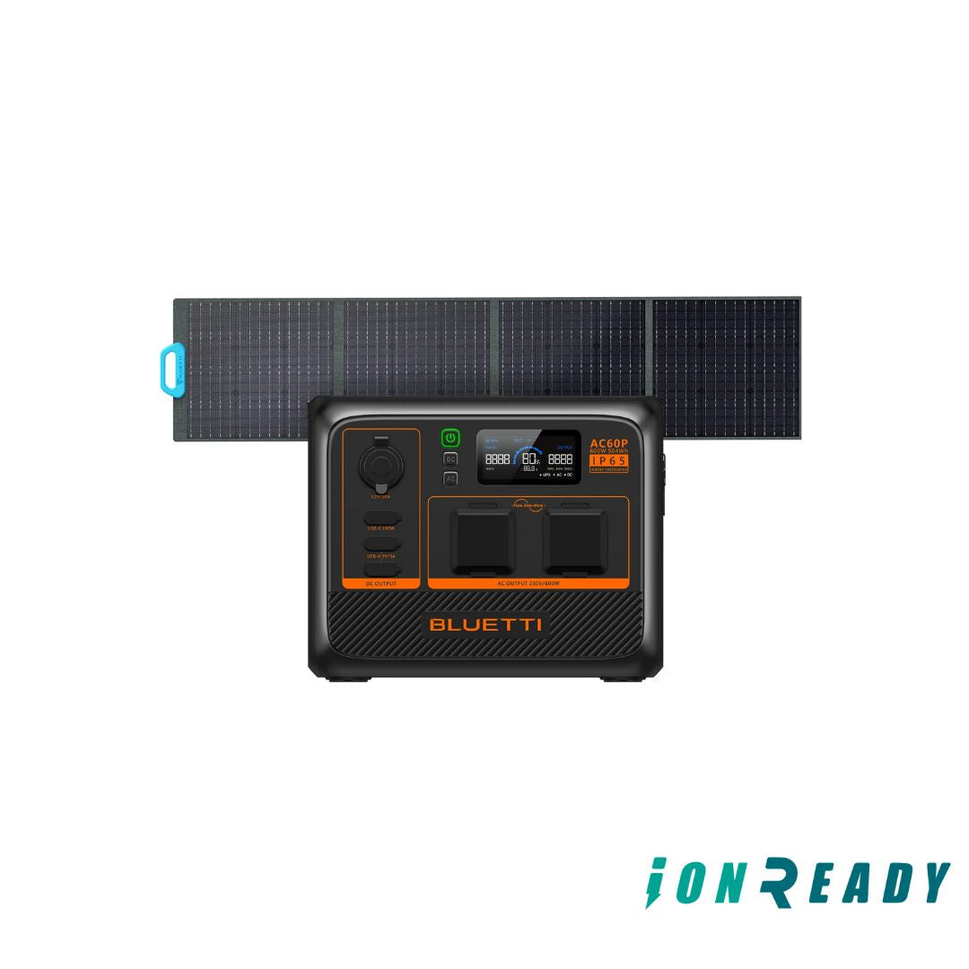 BLUETTI AC60P Portable Power Station | 600W 504Wh