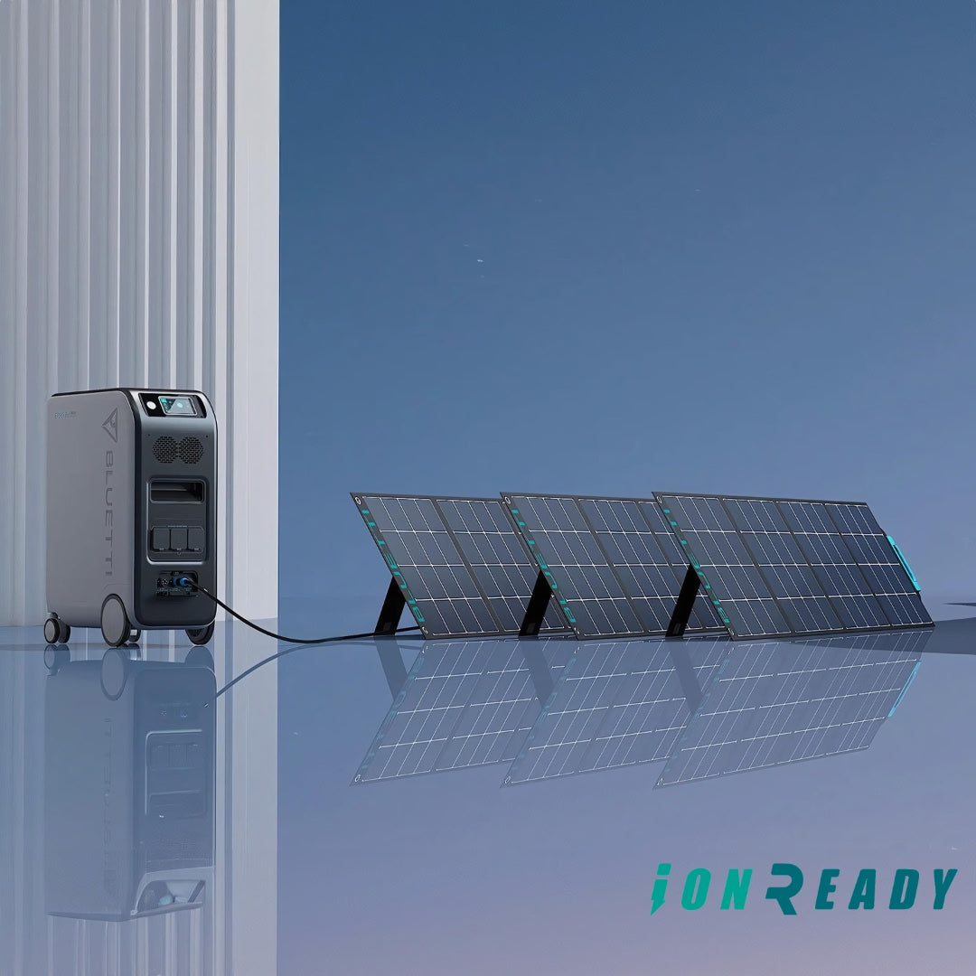 BLUETTI EP500Pro Solar Power Station | 3000W 5100Wh LiFePO4 Battery Fast Charge Solar Generator for Outdoor Camping