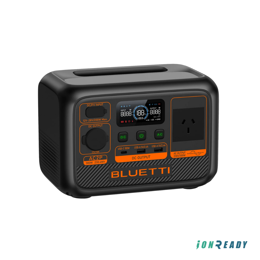 BLUETTI AC2P Portable Power Station | 300W 230.4Wh