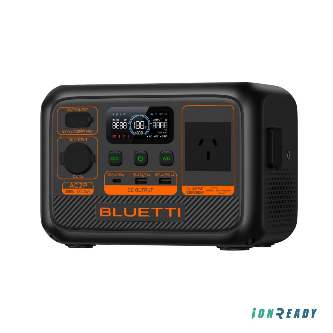 BLUETTI AC2P Portable Power Station | 300W 230.4Wh
