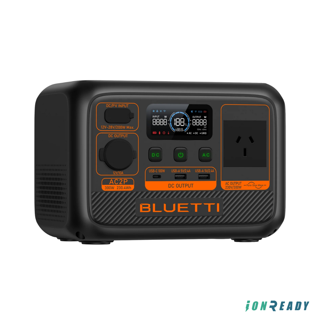 BLUETTI AC2P Portable Power Station | 300W 230.4Wh