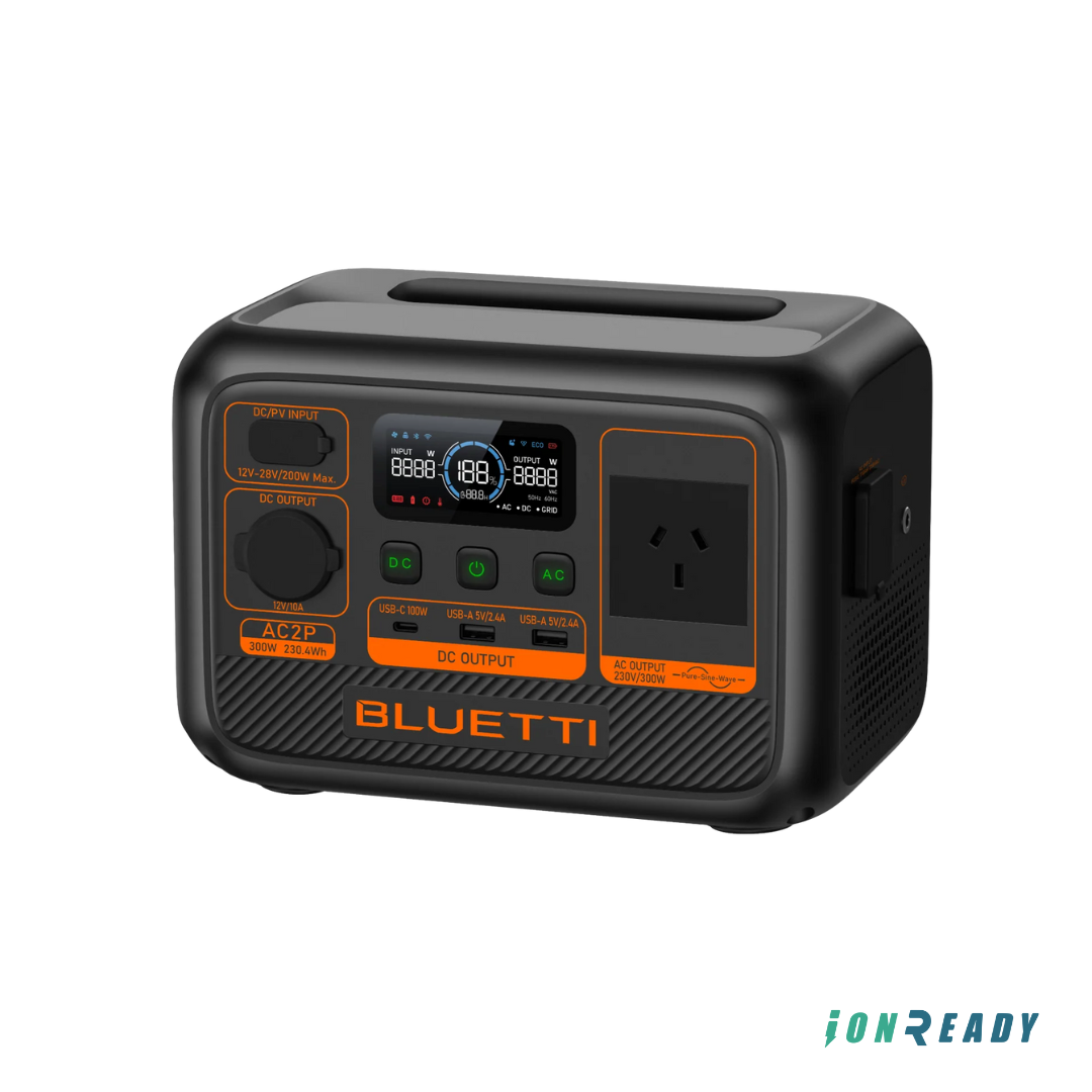 BLUETTI AC2P Portable Power Station | 300W 230.4Wh