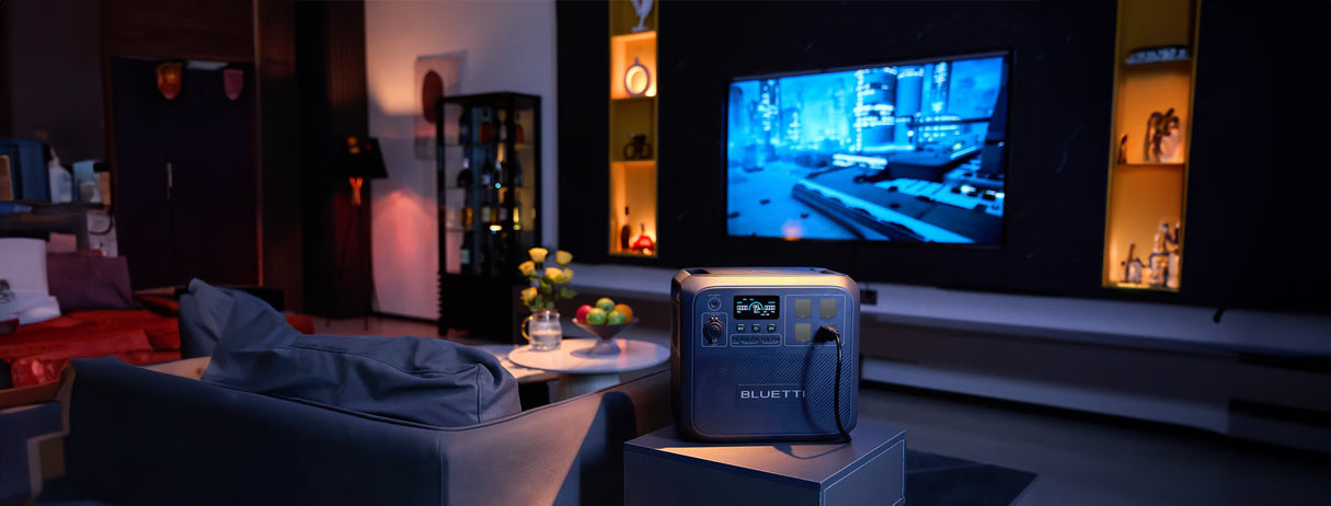 Home with Bluetti Power Station