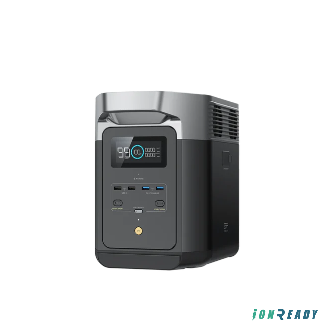 EcoFlow DELTA2 1024Wh エコフローデ EcoFlow DELTA 2 Portable Power Station | 1800W 1024Wh (85Ah@12V)