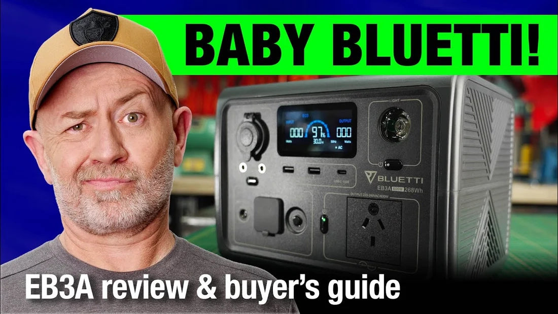 BLUETTI EB3A Portable Power Station | 600W 268Wh