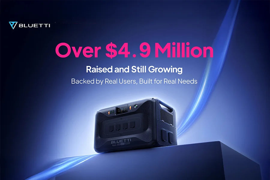  Bluetti APEX 300 Raises $4.9 Million and Is On Its Way to New Zealand