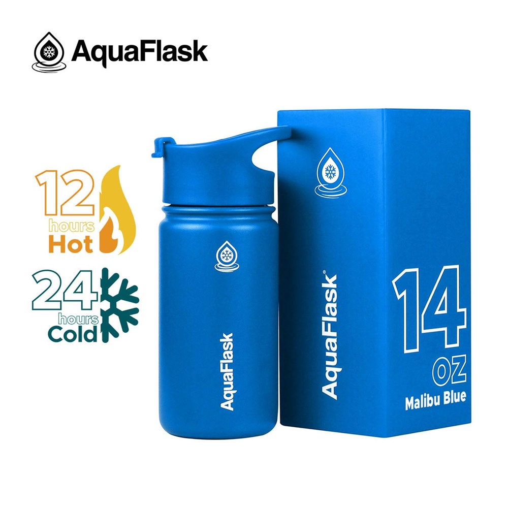 AquaFlask Water Bottle 14oz (414 mL)