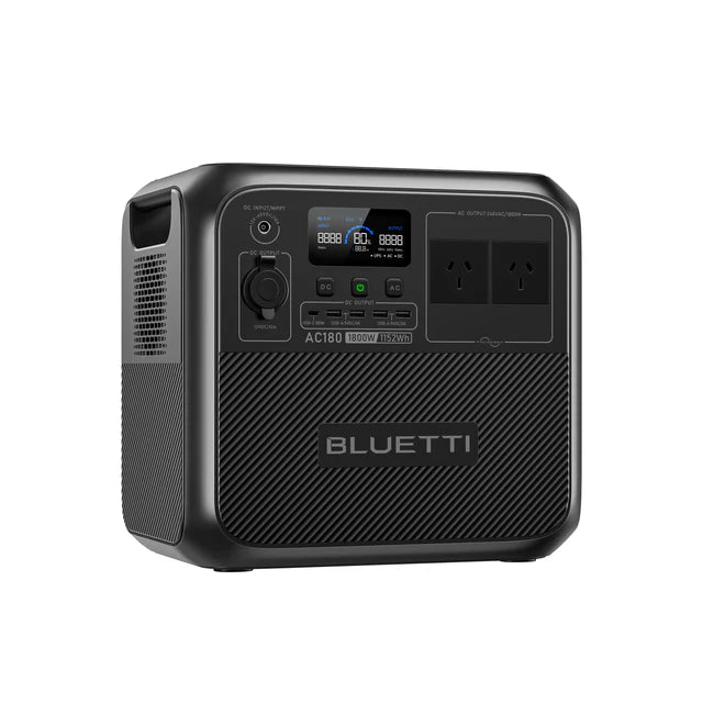 BLUETTI AC180 Portable Power Station | 1,800W Output, 1,152Wh Capacity