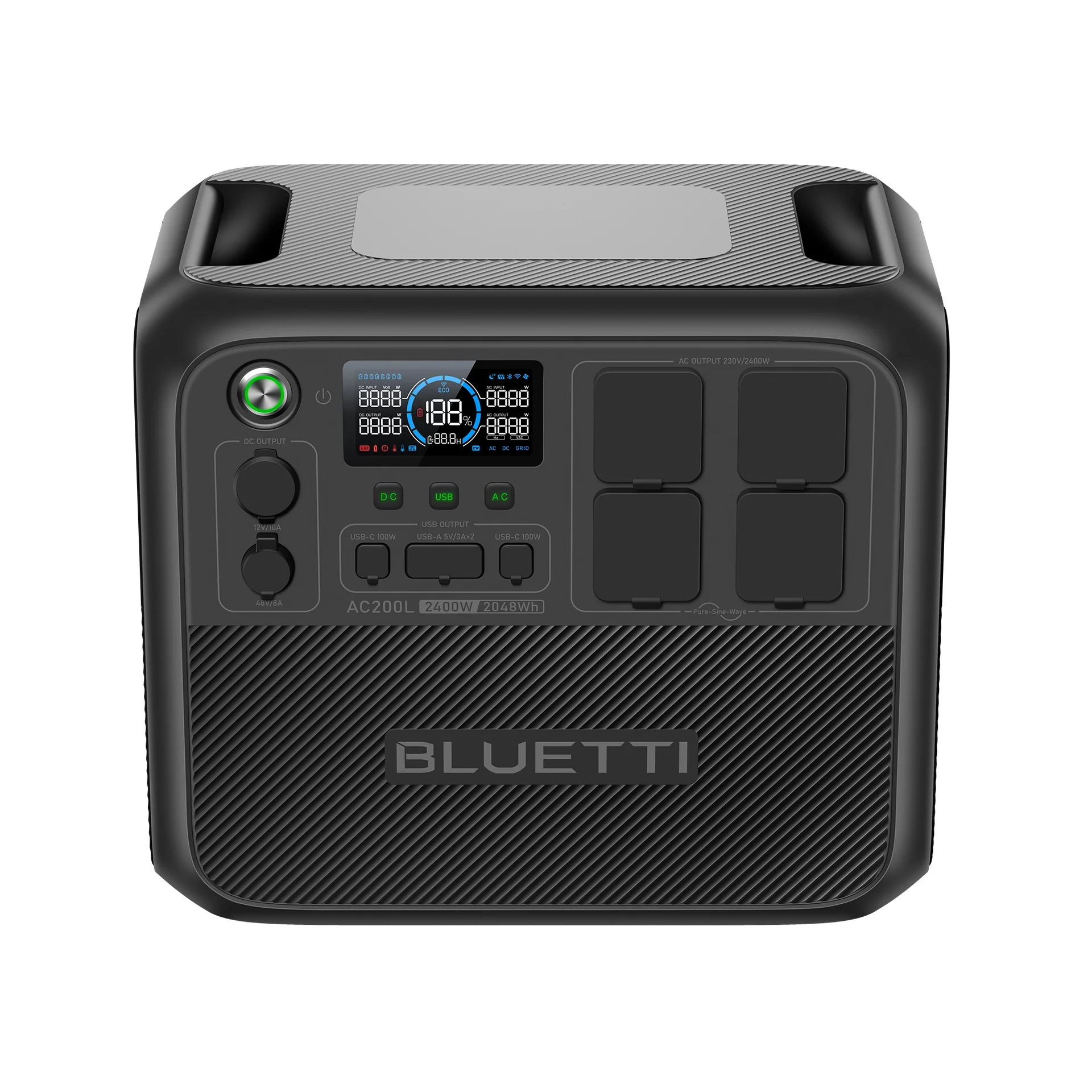 BLUETTI AC200L Portable Power Station | 2,400W 2,048Wh