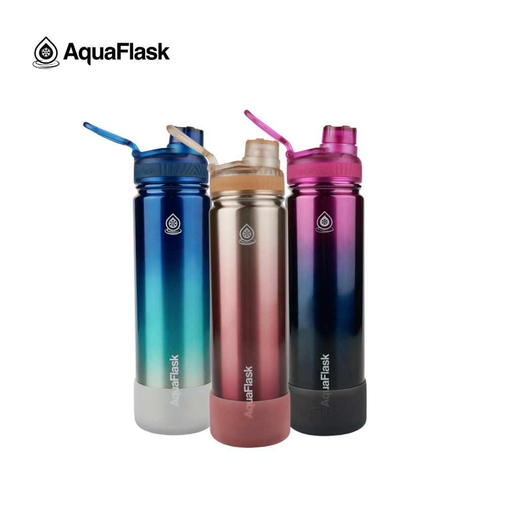 AquaFlask Aurora 650mL (22oz) Water Bottles