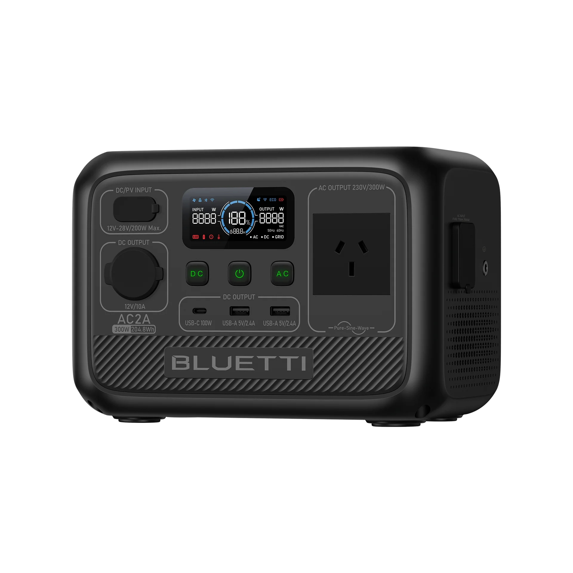 BLUETTI AC2A Portable Power Station | 300W 204Wh