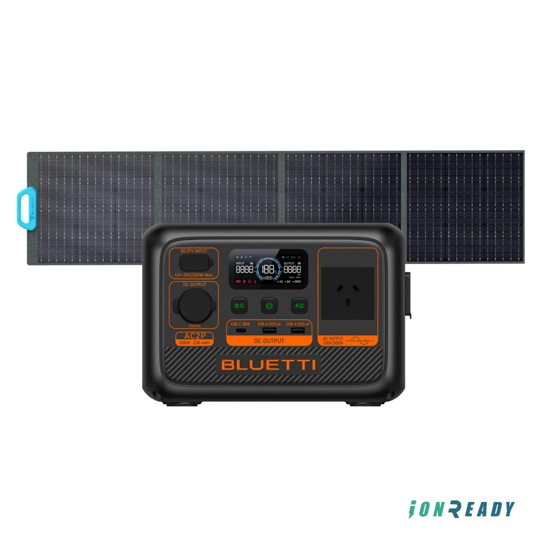 BLUETTI AC2P Portable Power Station | 300W 230.4Wh